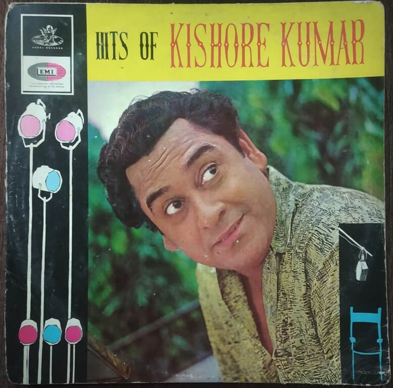 Kishore Kumar – Hits Of Kishore Kumar (1966) Bollywood OST Compilation Pre-Owned Odeon Vinyl, 12" LP Record