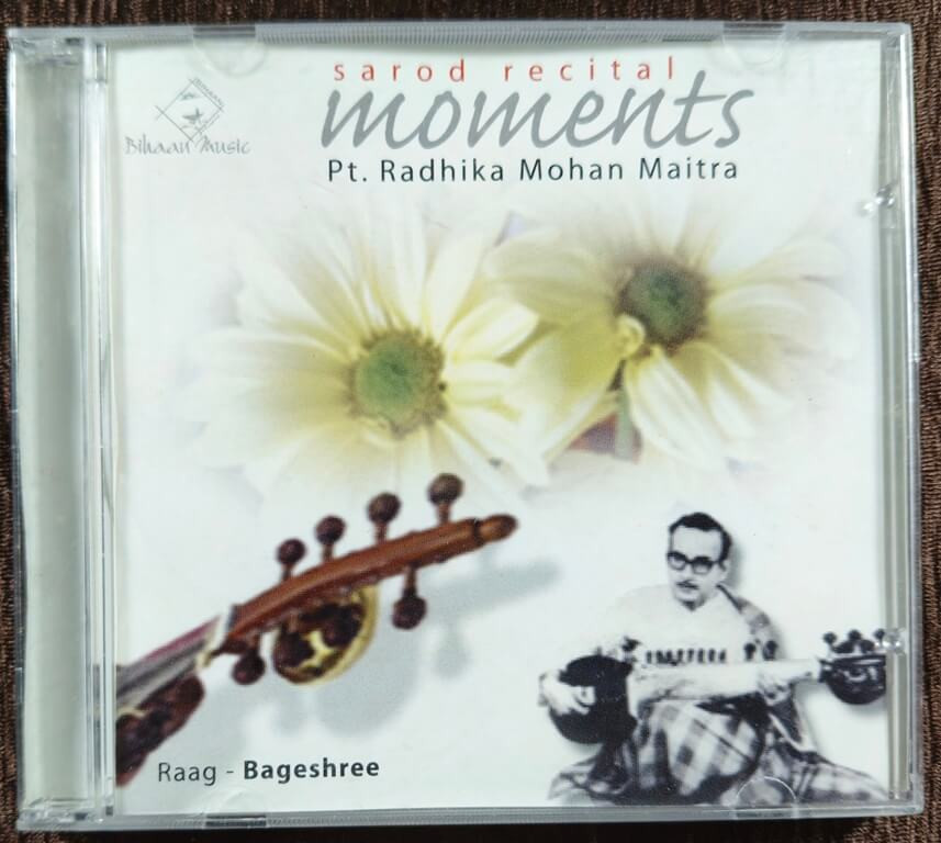 Pt. Radhika Mohan Maitra - Moments (2005) Pt. Shankar Ghosh Pre-Owned Bihaan Music Audio CD