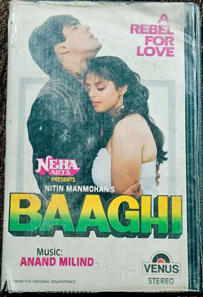 Baaghi (A Rebel For Love) (1991) Anand-Milind Pre-Owned Venus Audio Cassette