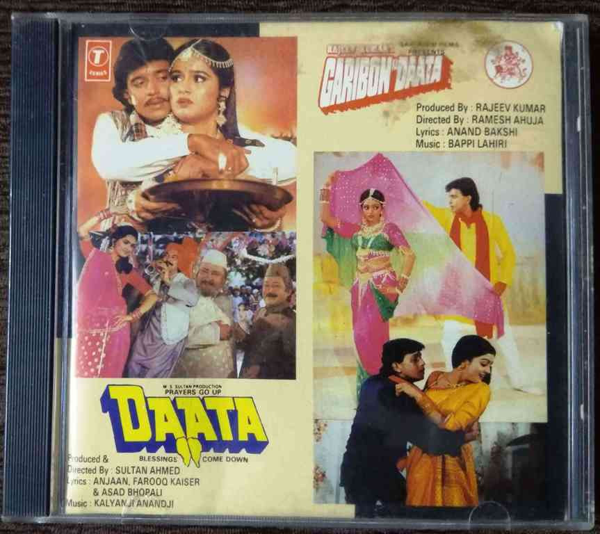 Daata (1989) Kalyanji-Anandji / Garibon Ka Daata (1989) Bappi Lahiri Pre-Owned T-Series Audio CD