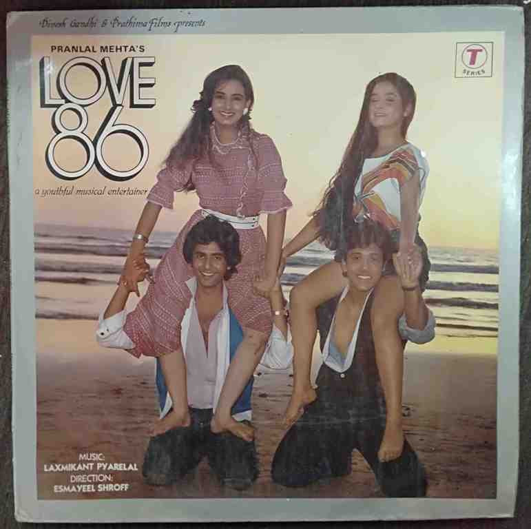 Love 86 (1985) Laxmikant-Pyarelal Pre-Owned Vinyl, 12" LP Record