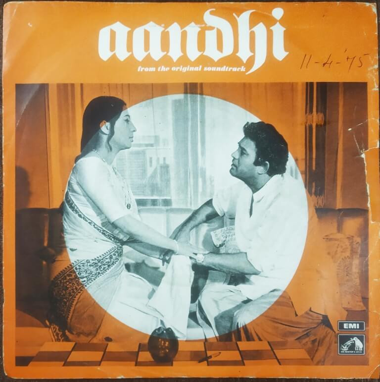 Aandhi (1974) Rahul Dev Burman Pre-Owned Vinyl, 7" Red Dog EP Record"