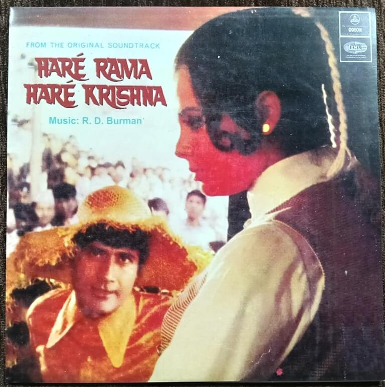 Hare Rama Hare Krishna (1971) R.D. Burman Pre-Owned Odeon Vinyl, 7" SP Record