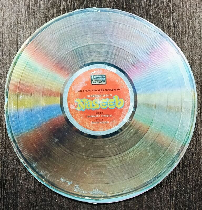Naseeb (1981) Laxmikant-Pyarelal Pre-Owned Vinyl, Sound Track Deluxe Edition 12" LP Record