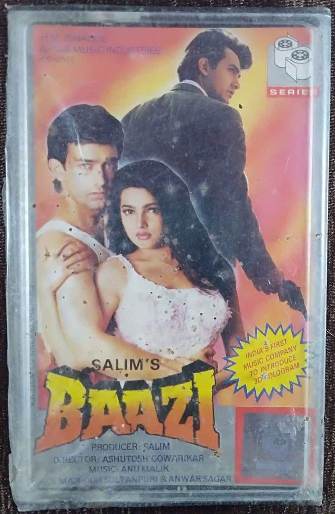 Baazi (1993) Anu Malik Pre-Owned S-Series Audio Cassette