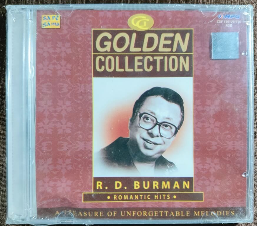 R.D. Burman - Golden Collection Of R.D. Burman - Romantic Hits - Treasure Of Unforgettable Melodies (2005) R.D. Burman Pre-Owned Sa Re Ga Ma, RPG Double Audio CD