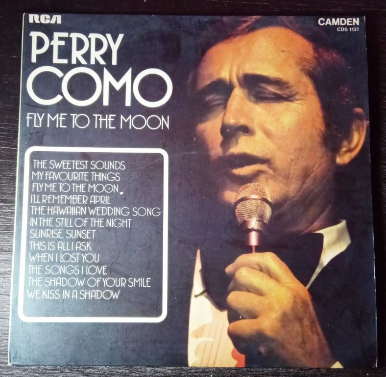 Perry Como - Fly Me To The Moon (1974) Pre-Owned Vinyl, 12" LP Record