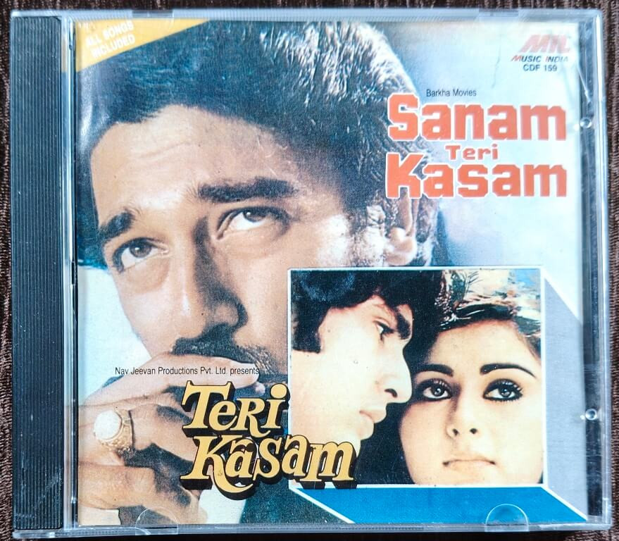 Sanam Teri Kasam (1982) R. D. Burman / Teri Kasam (1982) R. D. Burman Pre-Owned Audio CD