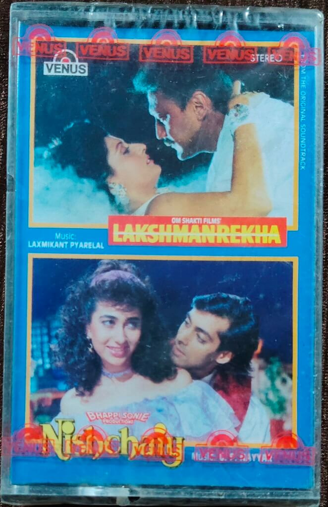 Nishchaiy (1992) O.P. Nayyar / Lakshmanrekha (1991) Laxmikant–Pyarelal Pre-Owned Venus Audio Cassette