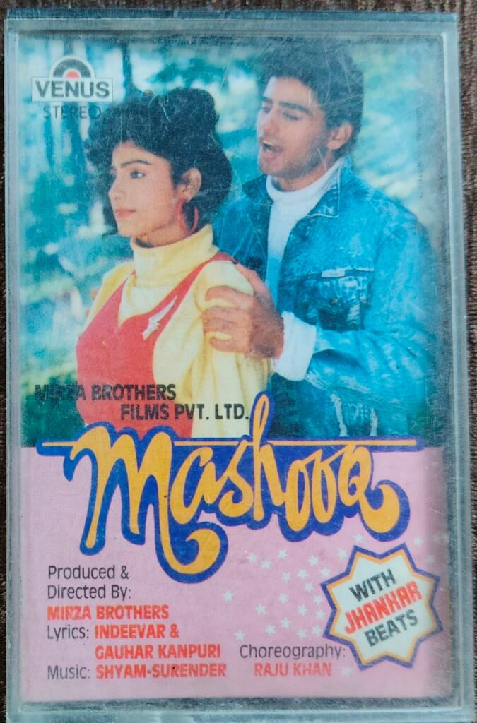 Mashooq (1992) Shyam-Surender (With Super Jhankar Beat) Pre-Owned VENUS Audio Cassette