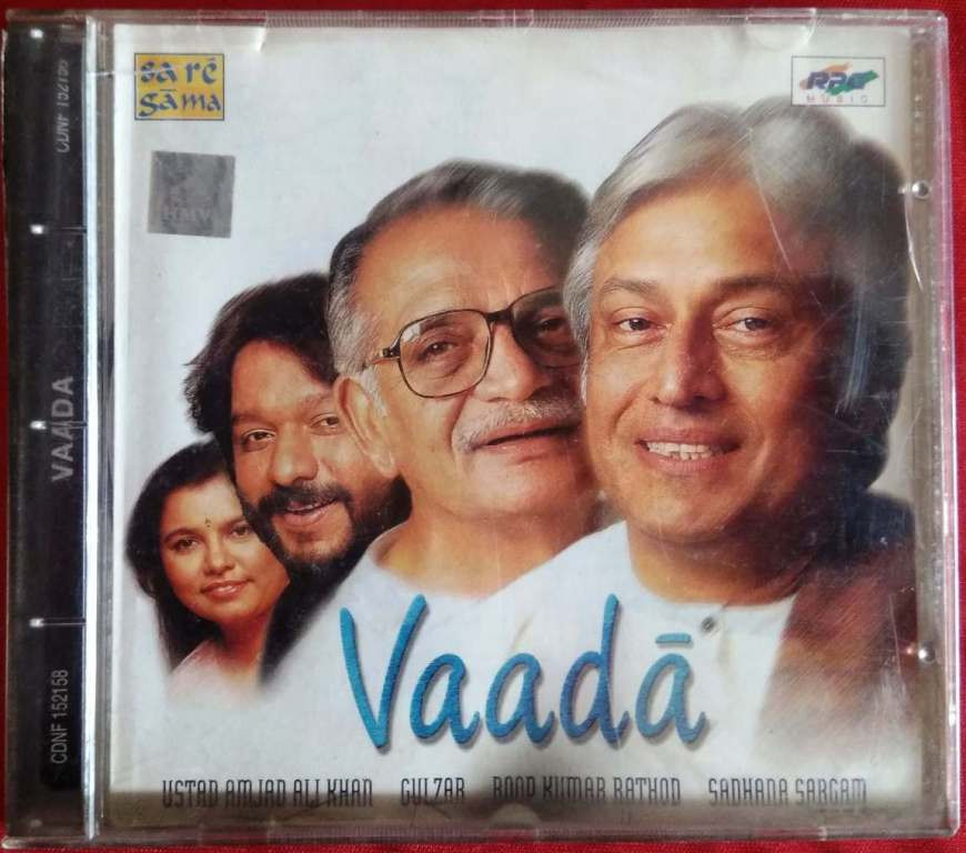 Vaada (2000) Ustad Amjad Ali Khan Pre-Owned SA RE GA MA, RPG MUSIC Audio CD