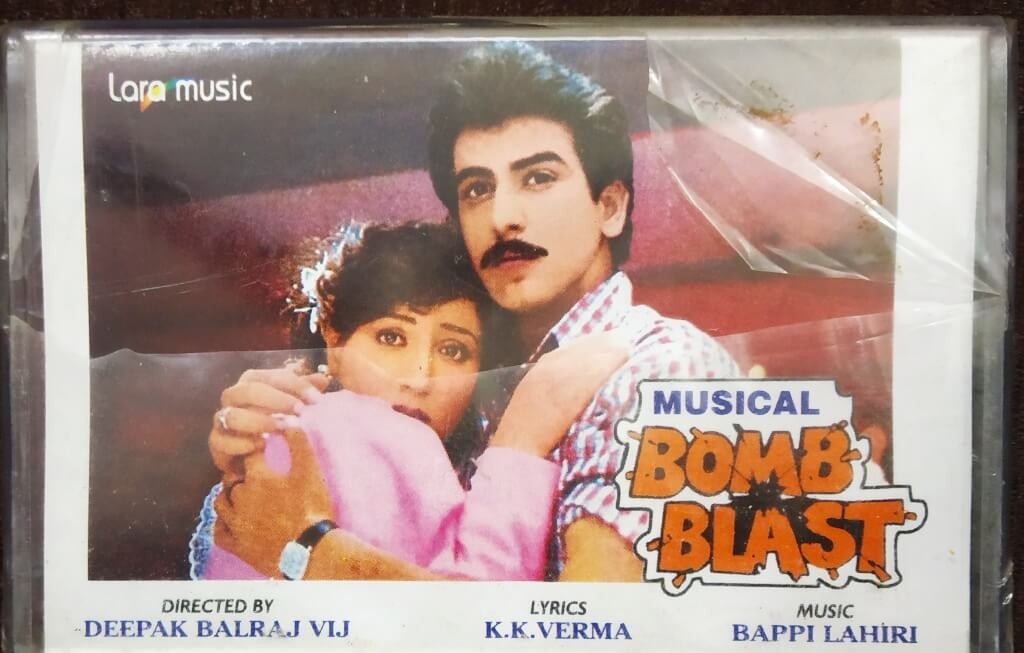 Bomb Blast (1992) Bappi Lahiri Pre-Owned Lara Music Audio Cassette