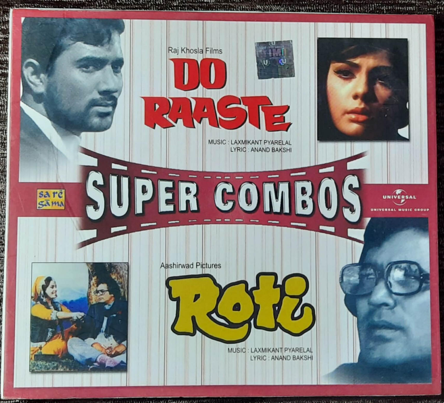 Do Raaste (1969) Laxmikant-Pyarelal - Roti (1974) Laxmikant-Pyarelal Pre-Owned Audio CD