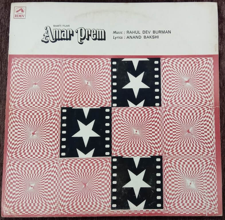 Amar Prem (1971) R.D. Burman Pre-Owned Vinyl, 12" HMV LP Record
