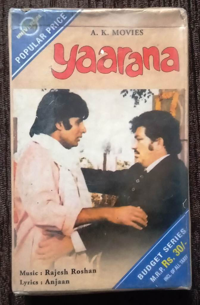 Yaarana (1980) Rajesh Roshan Pre-Owned Universal Audio Cassette
