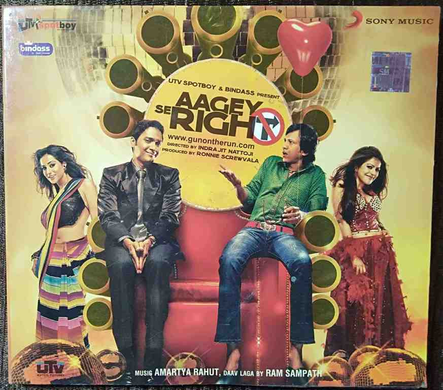Aagey Se Right (2009) Amartya Rahut Pre-Owned Sony Music Audio CD