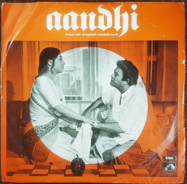 Aandhi  (1974) Rahul Dev Burman Pre-Owned Vinyl, 7" Red Dog EP Record