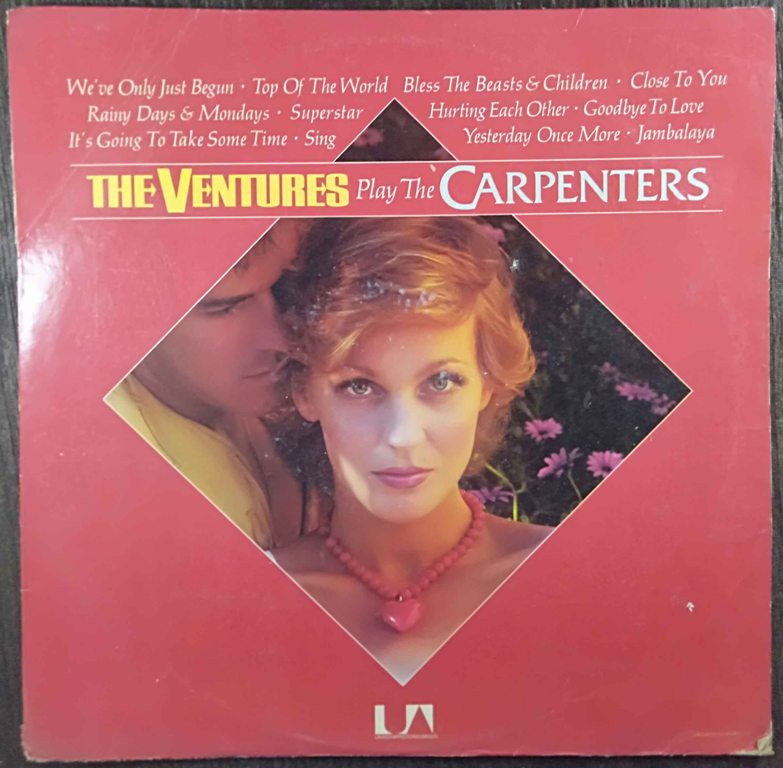 The Ventures - Play The Carpenters (1974) Compilation Pre-Owned Vinyl, 12" LP Record