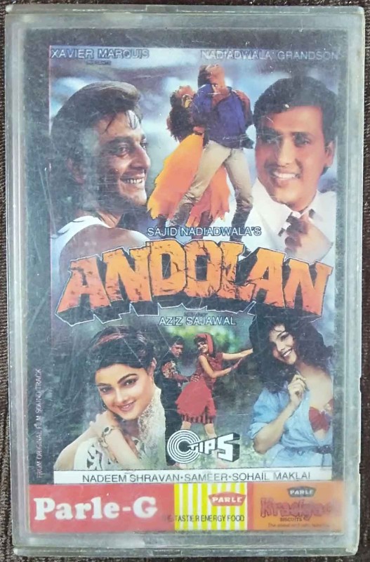 Andolan (1994) Nadeem-Shravan Pre-Owned TIPS Audio Cassette