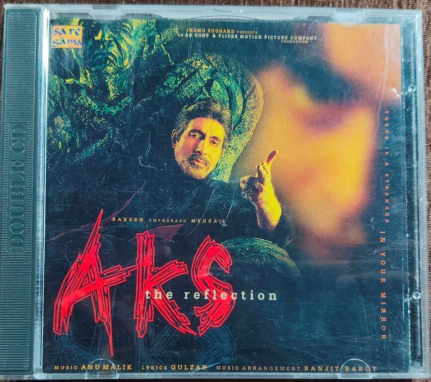 Aks (The Reflection) (2001) Anu Malik Pre-Owned Saregama – RPG Double Audio CD Set