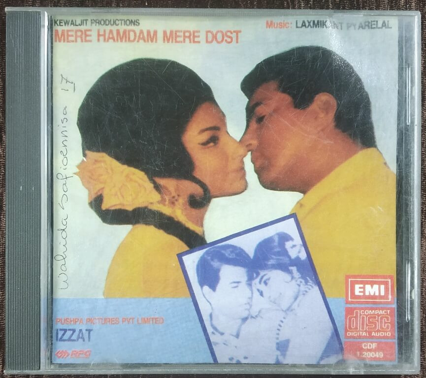 Mere Hamdam Mere Dost (1968) Laxmikant-Pyarelal / Izzat (1968) Laxmikant-Pyarelal Pre-Owned EMI Imported Audio CD