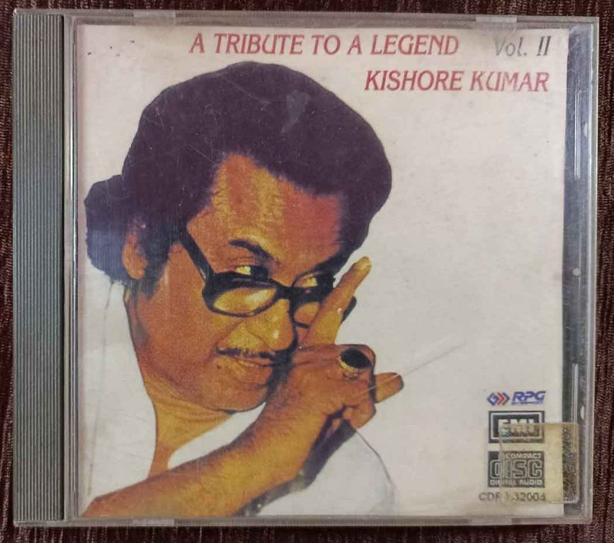 Kishore Kumar - A Tribute To A Legend Vol 2 (1988) Compilation Pre-Owned EMI, RPG Imported Audio CD