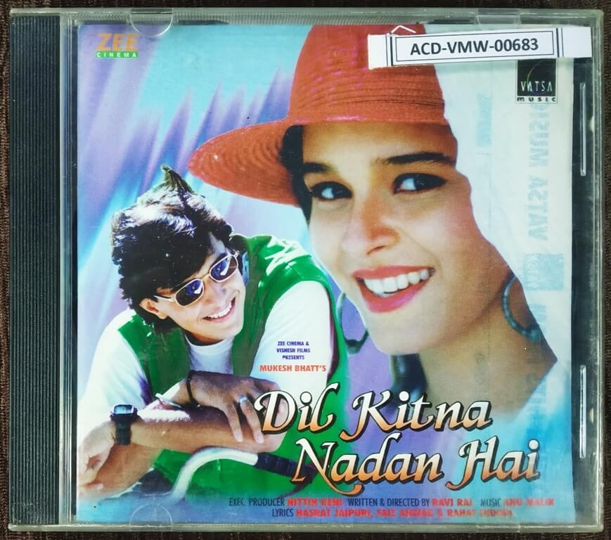 Dil Kitna Nadan Hai (1997) Anu Malik Pre-Owned Vatsa Music Audio CD