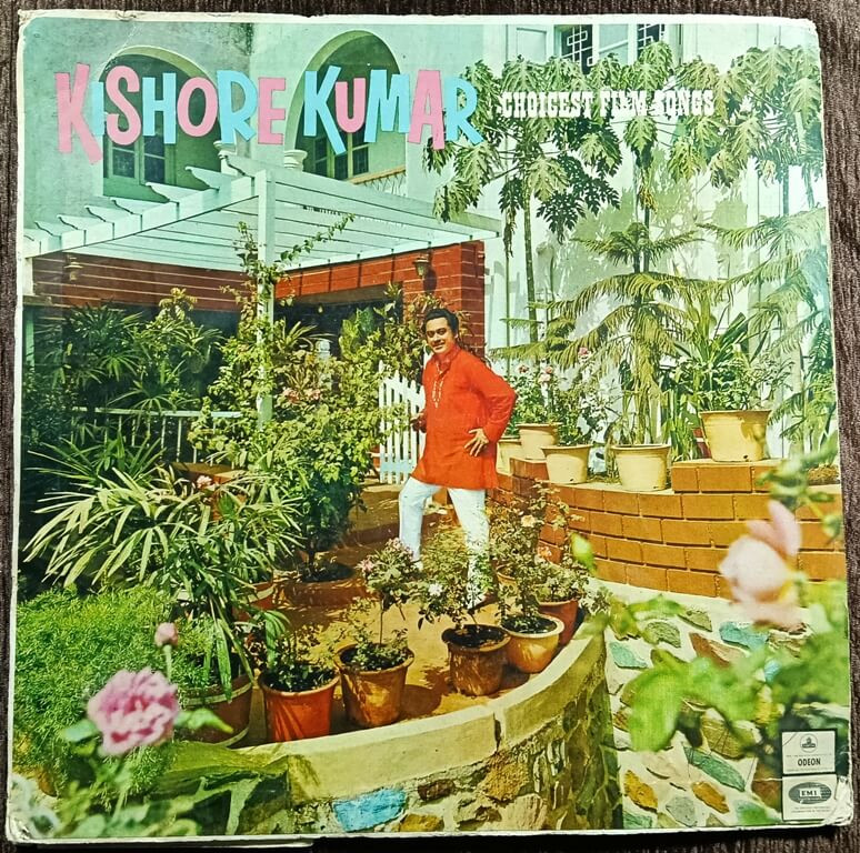 Kishore Kumar – Choicest Film Songs (1971) Bollywood OST Compilation Pre-Owned Vinyl, 12" Odeon LP Record