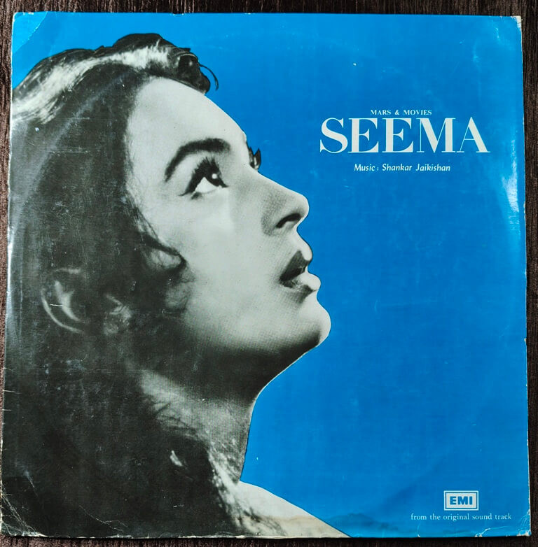 Seema (1955) Shankar-Jaikishan Pre-Owned His Master's Voice Vinyl, 12" LP Record