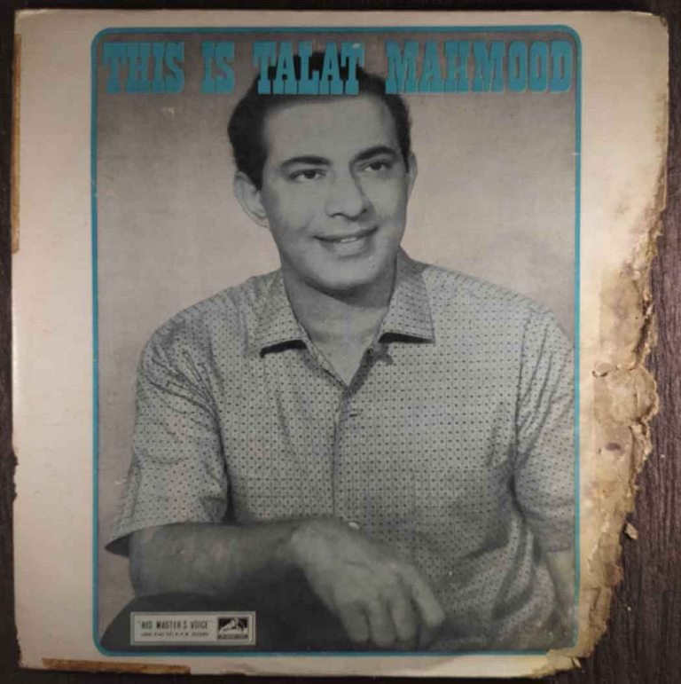 Talat Mahmood - This Is Talat Mahmood (1963) Compilation, Ghazal Pre-Owned Vinyl, 12" LP Record