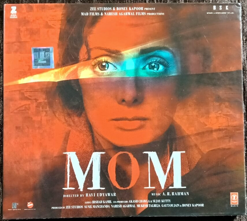 Mom (2017) A.R. Rahman Pre-Owned T-Series Audio CD