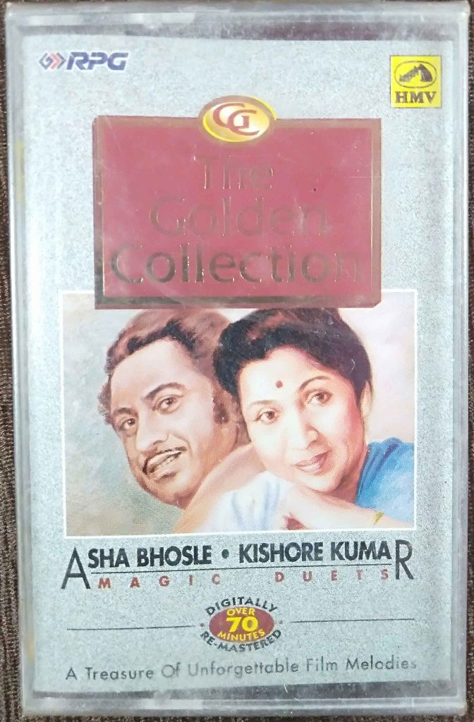 Asha Bhosle & Kishore Kumar - Magic Duets - The Golden Collection (1998) Compilation Pre-Owned HMV, RPG Audio Cassette