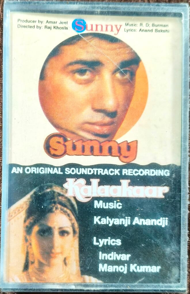 Sunny (1984) R.D. Burman / Kalaakaar (1983) Kalyanji-Anandji Pre-Owned BMG Crescendo Audio Cassette