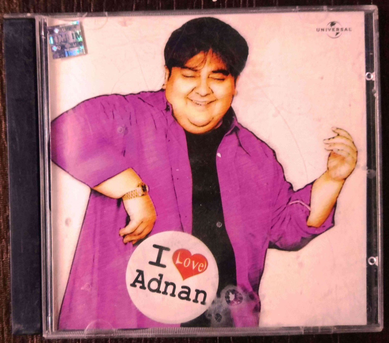 I Love Adnan (2002) Adnan Sami, Anu Malik, Aadesh Shrivastava, Sajid Wajid Pre-Owned Universal Audio CD
