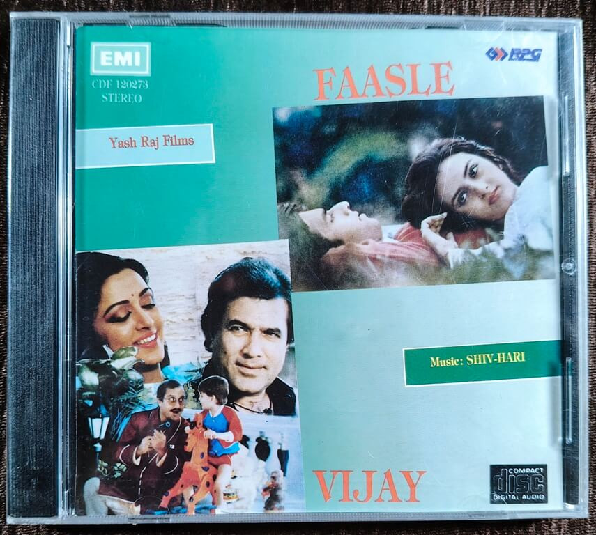 Faasle (1985) Shiv-Hari / Vijay (1988) Shiv-Hari Pre-Owned EMI Imported Audio CD