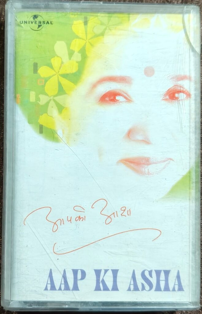 Asha Bhosle – Aap Ki Asha (2001) Composed By – Asha Bhosle, Arranged By – Tabun Sutradhar, Lyrics By – Majrooh Sultanpuri Hindi Music Album Pre-Owned Universal Audio Cassette