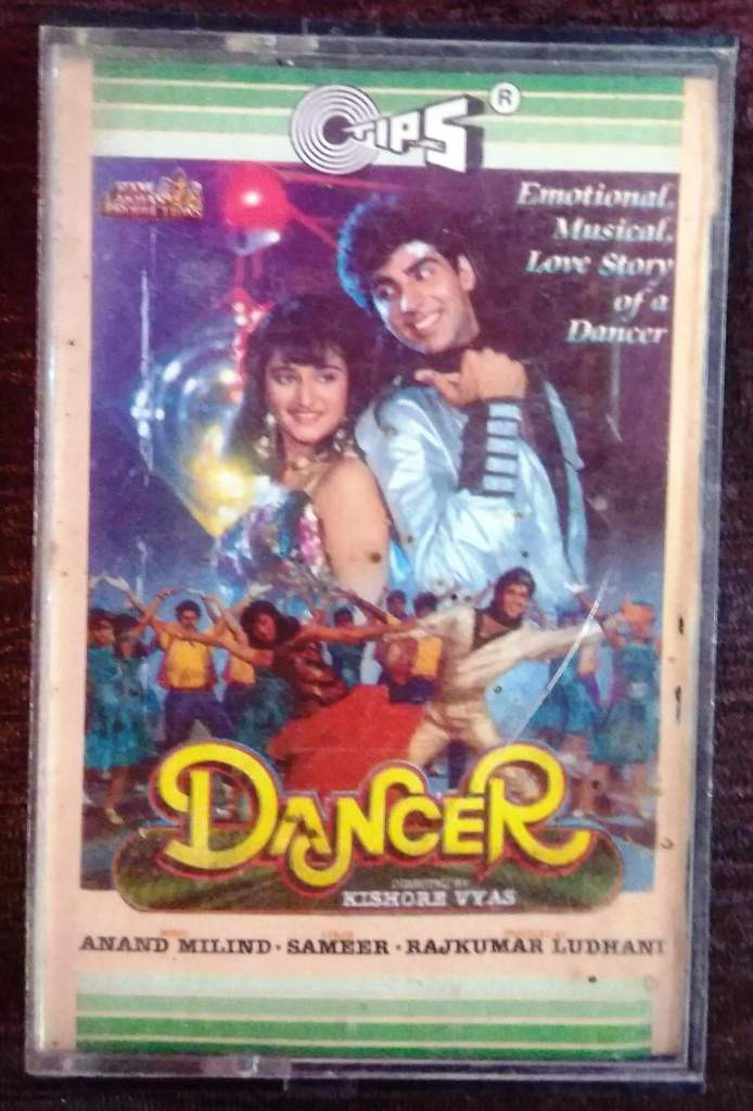 Dancer (1991) Anand-Milind Pre-Owned Tips Audio Cassette