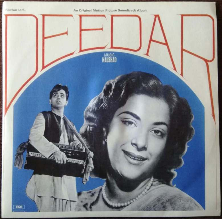 Deedar (1951) Naushad Pre-Owned Vinyl, 12" LP Record