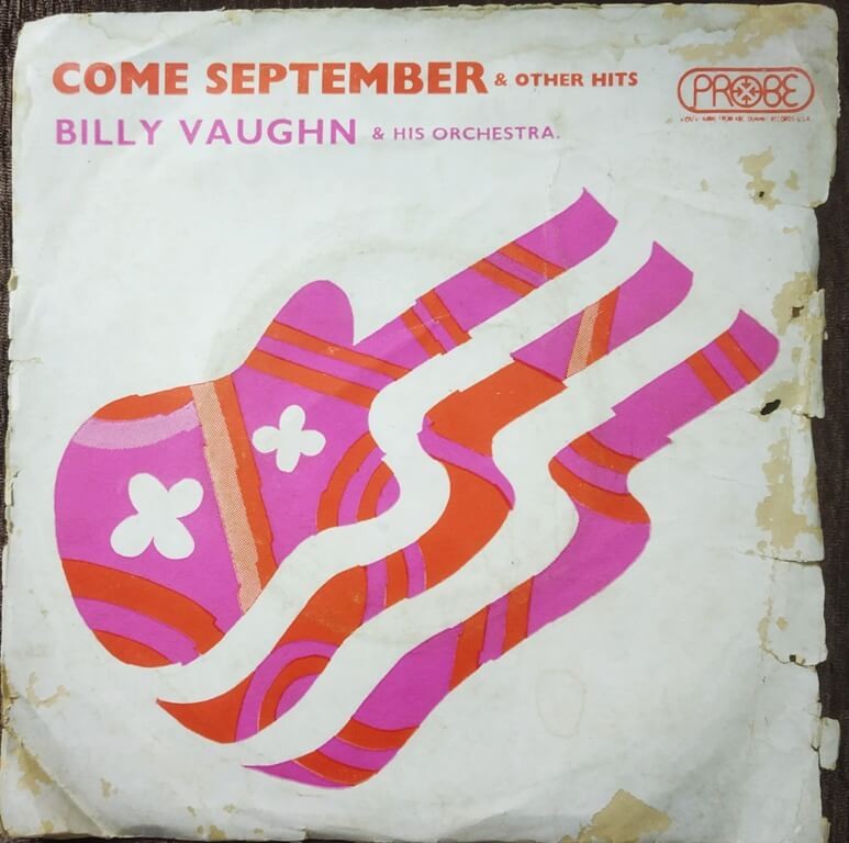 Billy Vaughan & His Orchestra - Come September & Other Hits (1975) Pre-Owned Vinyl, 7" EP Record