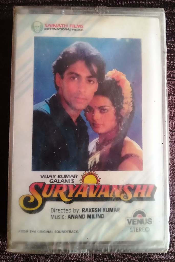 Suryavanshi (1991) Anand-Milind Pre-Owned Venus Audio Cassette