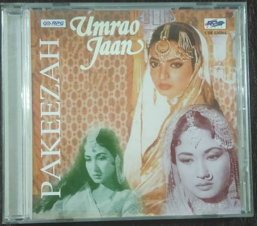 Pakeezah (1972) Ghulam Mohammed & Naushad / Umrao Jaan (1981) Khaiyyaam Pre-Owned Audio CD