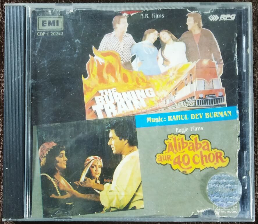 The Burning Train (1979) R.D. Burman / Alibaba Aur 40 Chor (1980) R.D. Burman Pre-Owned EMI Imported Audio CD