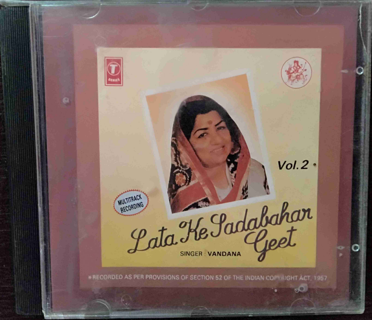 Lata Ke Sadabahar Geet (Vol. 2) By Vandana Bajpai Compilation Pre-Owned T-Series Audio CD