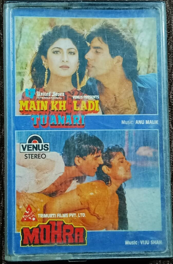 Main Khiladi Tu Anari (1994) Anu Malik / Mohra (1994) Viju Shah Pre-Owned Venus Audio Cassette