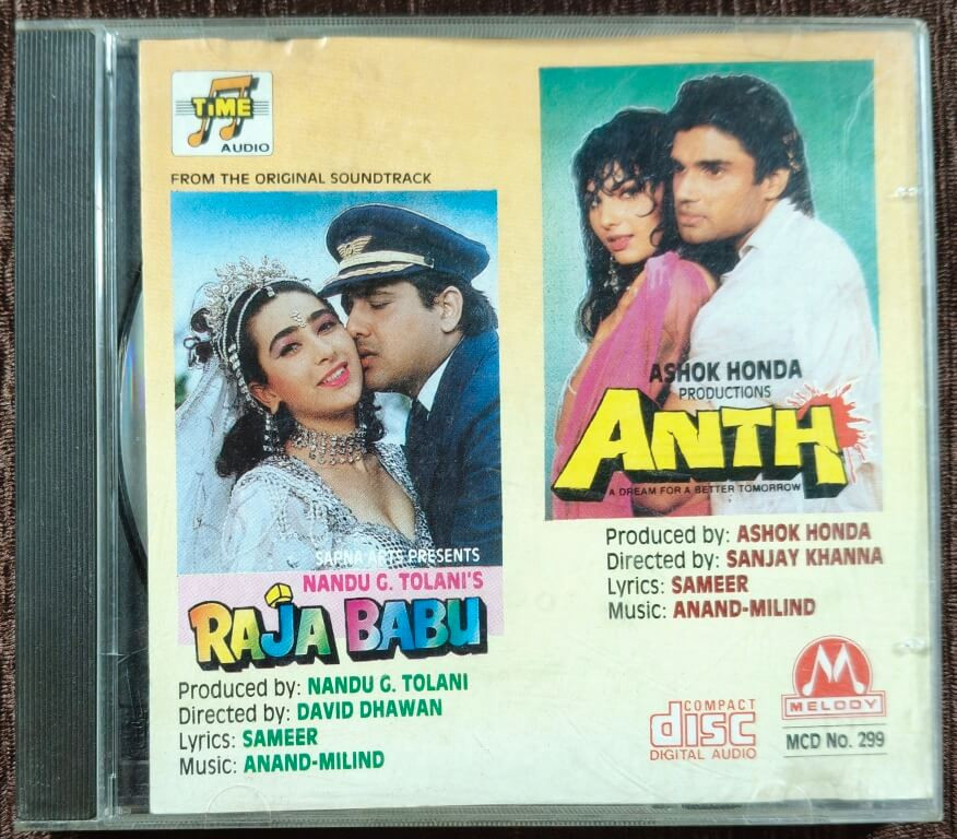 Raja Babu (1994) Anand-Milind / Anth (1994) Anand-Milind Pre-Owned Imported Audio CD