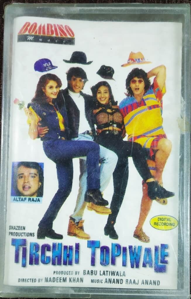 Tirchhi Topiwale (1997) Anand Raaj Anand Pre-Owned Bombino Music Audio Cassette
