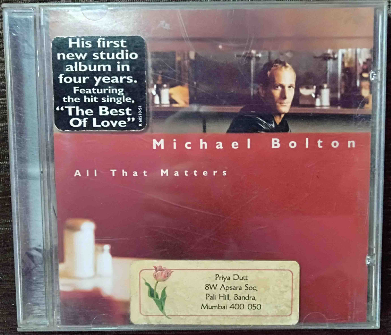 Michael Bolton - All That Matter (1997) Pre-Owned SONY MUSIC Imported Audio CD