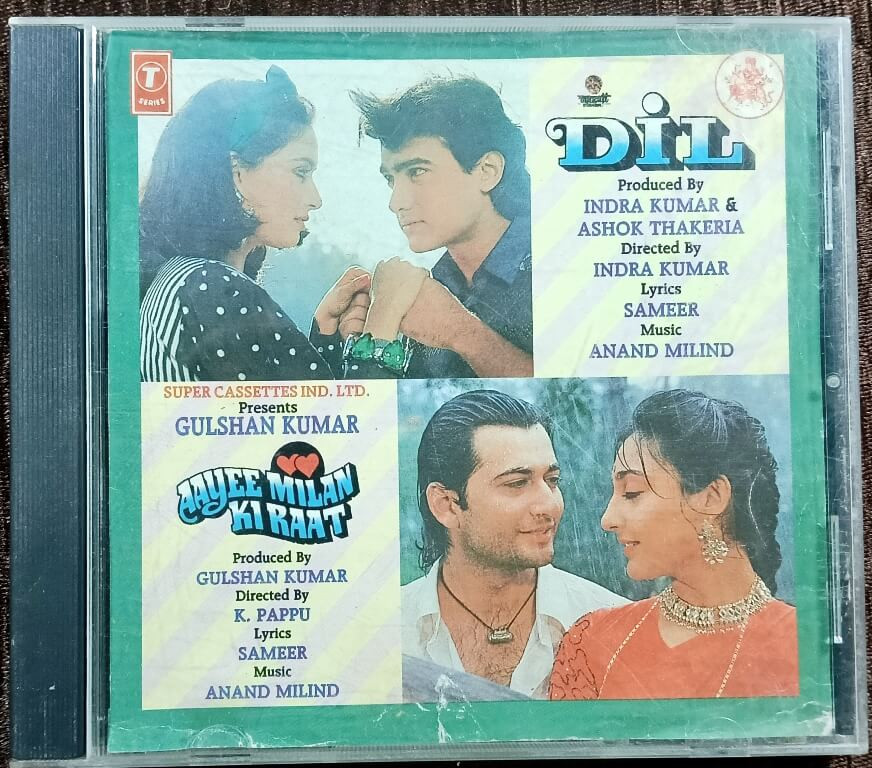 Aayee Milan Ki Raat (1991) Anand Milind / Dil (1991) Anand Milind  Pre-Owned T series Audio CD