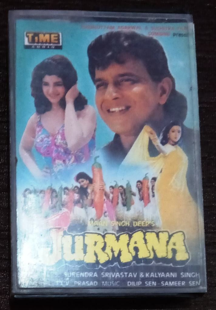 Jurmana (1995) Dilip Sen-Sameer Sen Pre-Owned Time Audio Audio Cassette