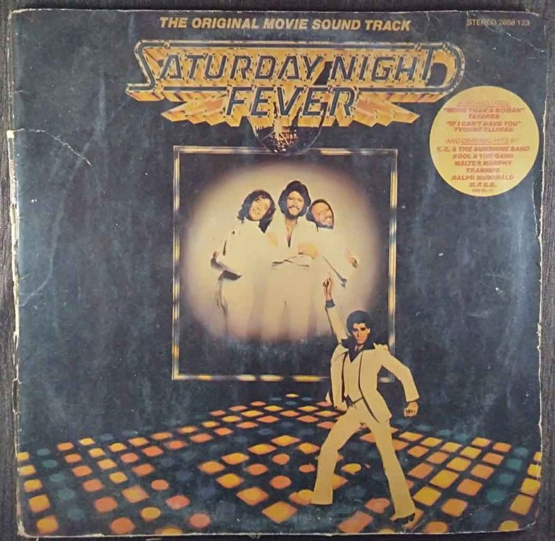 Saturday Night Fever (The Original Movie Sound Track) (1977) Compilation Pre-Owned Vinyl, 12"Double LP Record